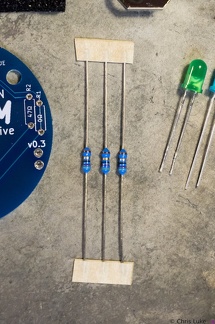 Stockton STEM Badge resistors